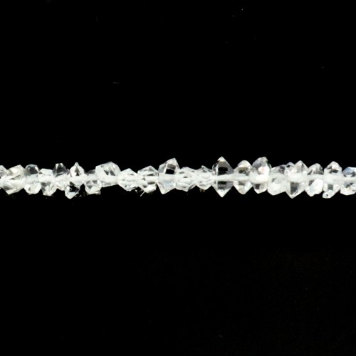 Herkimer (Quartz diamant) 3-4mm x 40cm