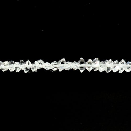 Herkimer (Quartzo diamantado) 2-3mm x 40cm