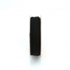 Fil polyester noir 0.8mm x 30m