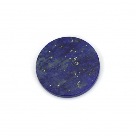 Lapis Lazuli round flat cabochon 20mm x 1pc