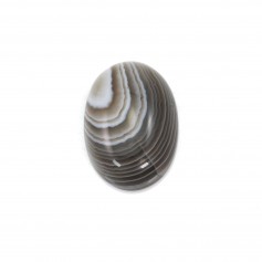 Botswana agate cabochon, in oval shaped, 5 * 7mm x 4 pcs