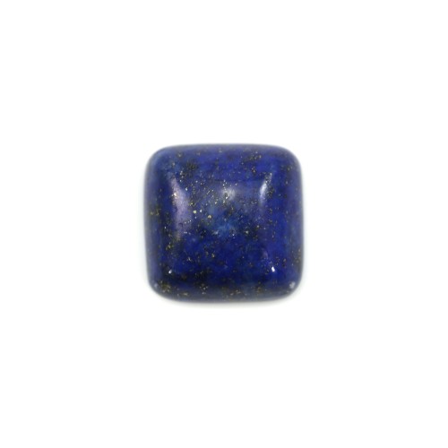 Lapis lazuli cabochon, quadrado 10mm x 1pc