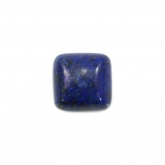Cabochon lapis lazuli, carré 10mm x 1pc