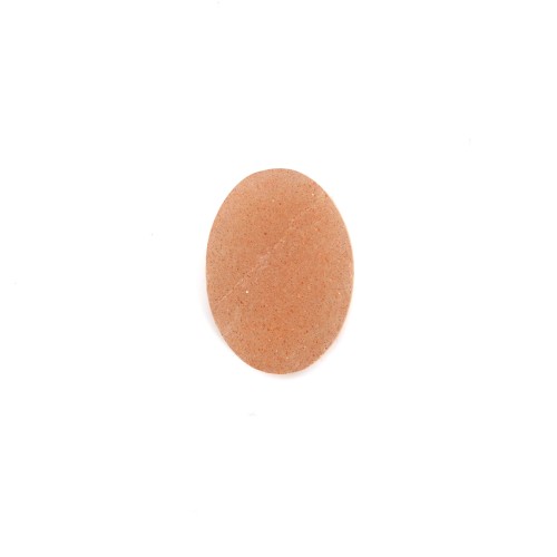 Cabochon of sunstone, in oval shape 6*8mm x 1pc