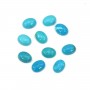 Cabochon Turquoise Ovale 6x8mm x1pc