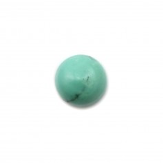 Cabochon Turquoise rond 12mm x1pc