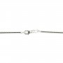 Necklace omega 1mm Silver 925 x 45cm