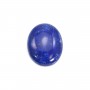 Cabochon lapis-lazuli ovale 19x23.5mm x 1pc
