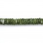 Southern Jade roundel Heishi 2x6mm x 39cm