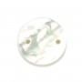 white round flat mother-of-pearl 12mm x 2pcs