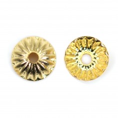 Coppa placcata in oro "flash" su ottone 4,5 mm x 10 pz