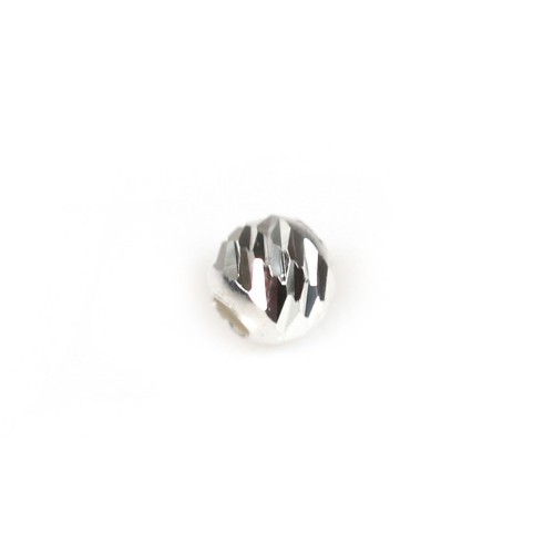 Palla striata, sfaccettata rotonda, 2,5 mm x 20 pz