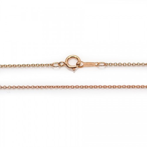 Gold Filled Rosé Halskette 45cm x 1pc