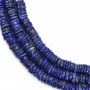 Lapis-Lazuli rondelle Heishi 5-6mm x 41mm