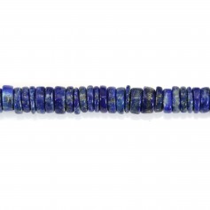 Lapis-Lazuli runde Heishi 4-5mm x 40cm