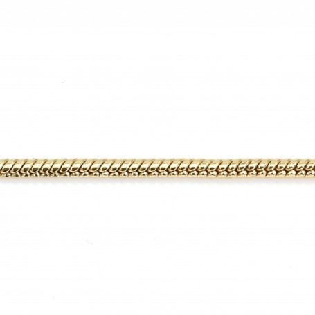 Snake chain golden flash 1.4mm x 1M