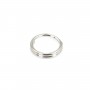 Double round rings 6x0.6mm Stainless steel 304 x 100pcs