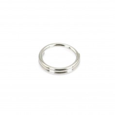 Double round rings 6x0.6mm Stainless steel 304 x 100pcs