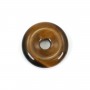 Donut oeil de tigre 30mmx6mmx4.8mm