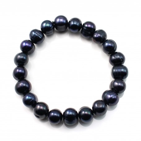  Bracelet Freshwater Pearl black