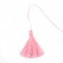 Pink pompon in cotton 30mm x 1pc