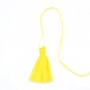 Yellow pompon in cotton 30mm x 1pc