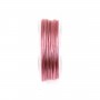 Bead stringing wire rose 0.45mm x 10m