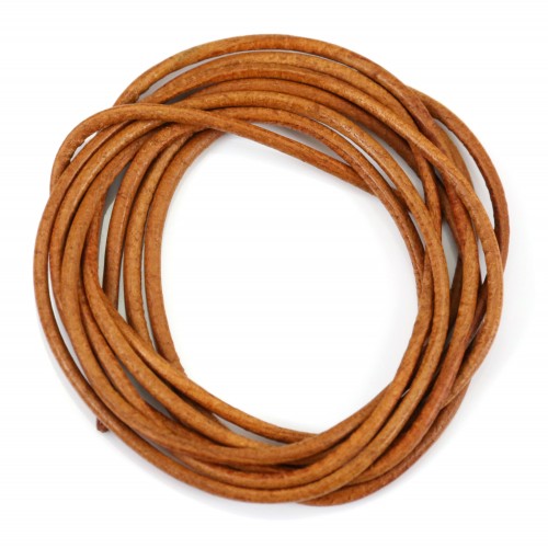 cornalian Leather cord rounded goatskin1.3mmx 1m