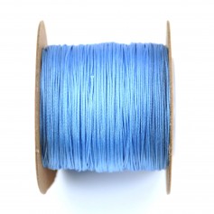 Fil polyester bleu ciel 0.5 mm x 5m