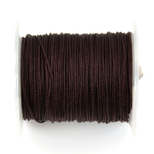 brown Thread polyester 0.8mm x 100 m