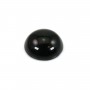 Cabochon Obsidienne rond 12mm x 1pc