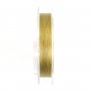 7-strand steel cable sheathed in gold-plated nylon 0.18mm x 100m