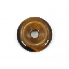 Tiger's Eye Donut 20mm x 1pc