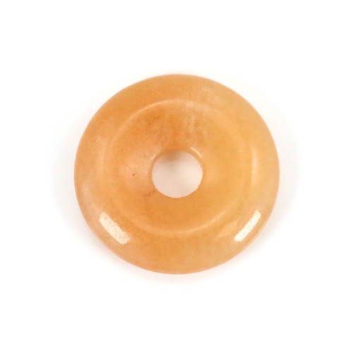 Donut Aventurine Orange 14mm x 1pc