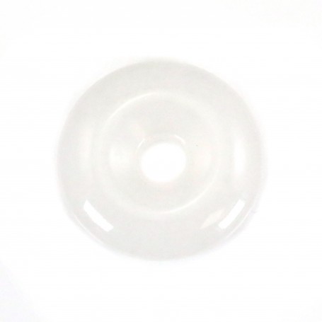 Donut Jade Blanc 20mm x 1pc
