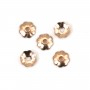 14 carats rose gold filled coupelle in flower 3x0.76mm x 12pcs