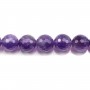 Amethyst Faceted Round 14mm x 40cm