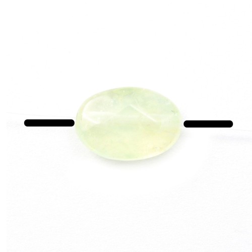 Prehnite Faceted Oval 8x12mm x 4 pcs