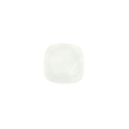 Cabochon Gemstone square faceted moon 9mm x 1pc
