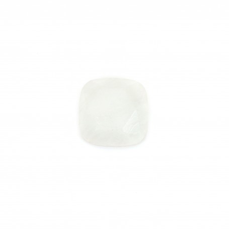 Cabochon Gemstone square faceted moon 9mm x 1pc