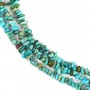 Turquoise in form chips x 80cm