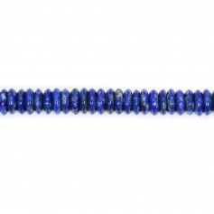 Lapis lazuli roundel 6mm x 8 pcs
