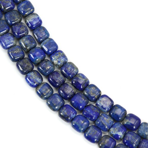 Lapis Lazuli quadrado 8mm x 39cm