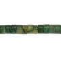 Jade africano roundel heishi 2x4mm x 39cm
