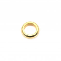 Pearl washer 2x6mm - Stainless steel 304 gold plated x 4pcs