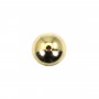 Coppa liscia 5 mm - Acciaio inossidabile 304 placcato oro x 10 pz