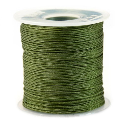 Fil polyester vert herbe 0.8 mm X100m