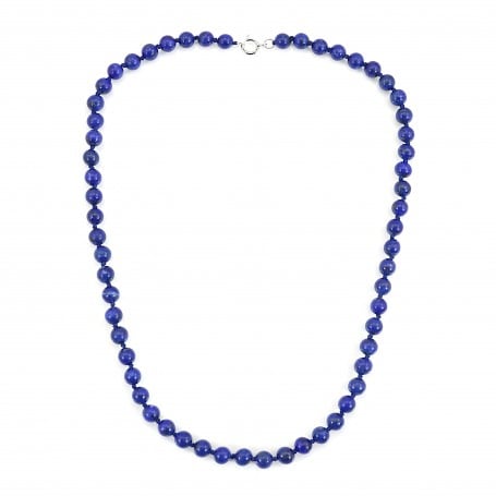 Lapis Lazuli round necklace 6mm x 1pc