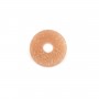 Cabochon Gemstone de soleil donut 10mm x 1pc