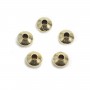 Perles rondelles en Gold Filled 4.5x2.5mm x 1pc